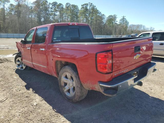 3GCPCSECXEG378446 - 2014 CHEVROLET SILVERADO C1500 LTZ RED photo 2