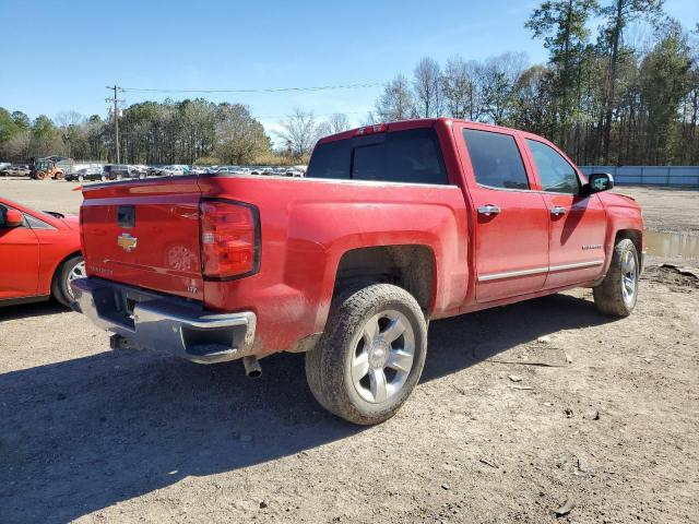 3GCPCSECXEG378446 - 2014 CHEVROLET SILVERADO C1500 LTZ RED photo 3