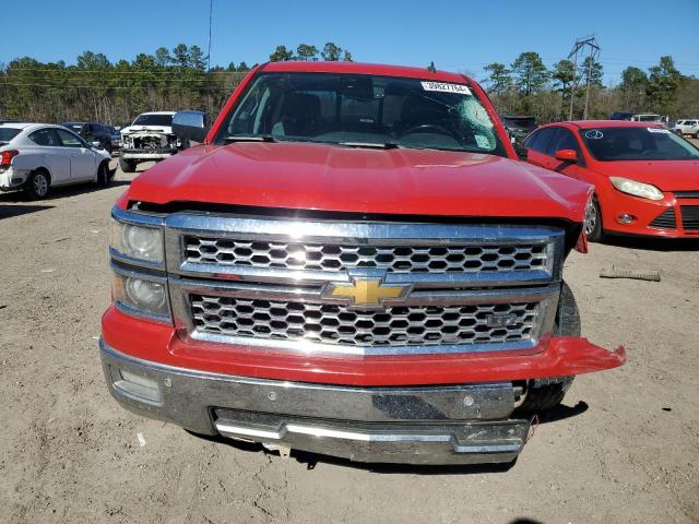 3GCPCSECXEG378446 - 2014 CHEVROLET SILVERADO C1500 LTZ RED photo 5