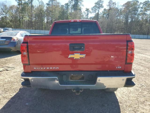 3GCPCSECXEG378446 - 2014 CHEVROLET SILVERADO C1500 LTZ RED photo 6