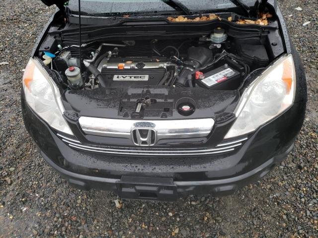 JHLRE48597C047278 - 2007 HONDA CR-V EX BLACK photo 12