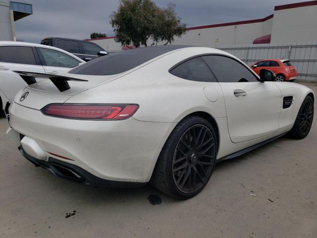 WDDYJ7HAXHA012867 - 2017 MERCEDES-BENZ AMG GT WHITE photo 3