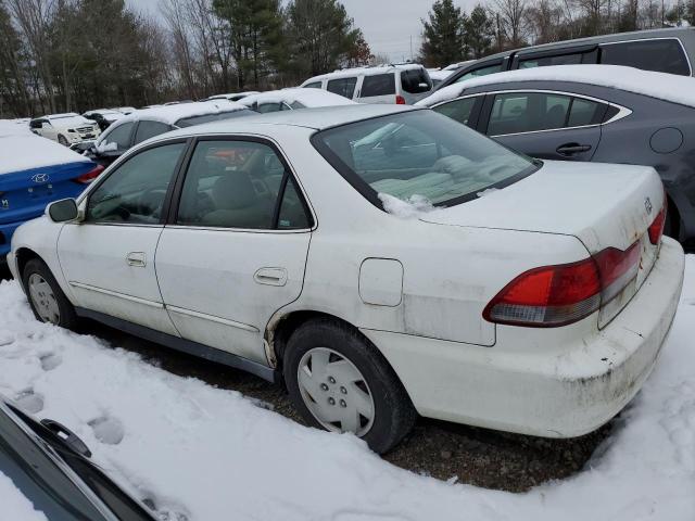 1HGCG16451A051385 - 2001 HONDA ACCORD LX WHITE photo 2