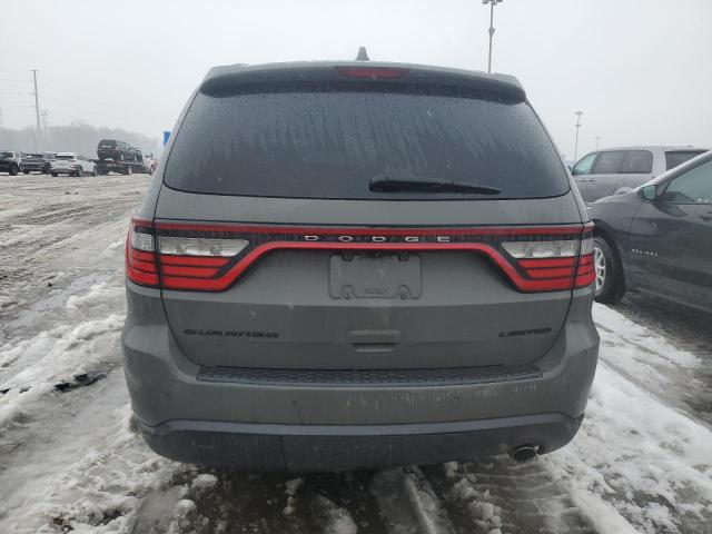 1C4RDJDG7EC973178 - 2014 DODGE DURANGO LIMITED GRAY photo 6