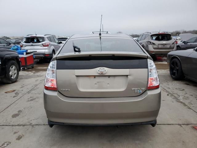 JTDKB20U077624481 - 2007 TOYOTA PRIUS TAN photo 6