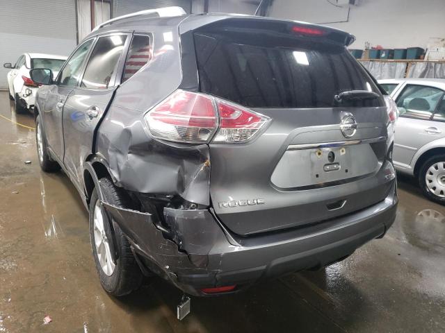 5N1AT2MV9GC876776 - 2016 NISSAN ROGUE S GRAY photo 2