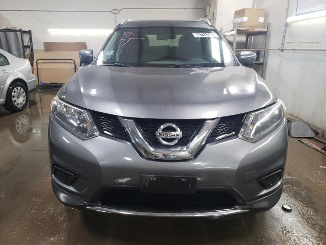 5N1AT2MV9GC876776 - 2016 NISSAN ROGUE S GRAY photo 5