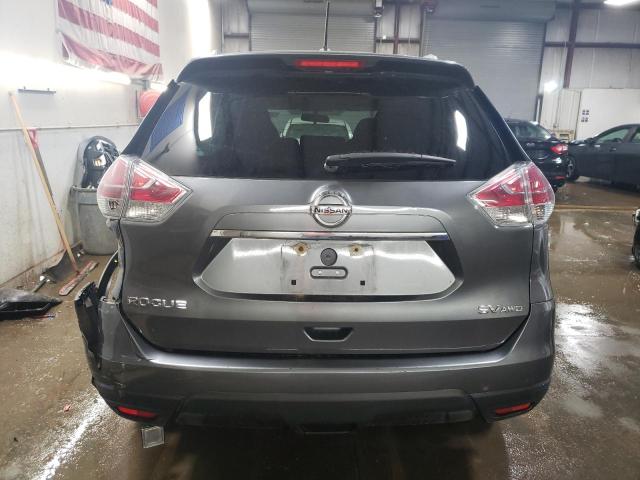 5N1AT2MV9GC876776 - 2016 NISSAN ROGUE S GRAY photo 6