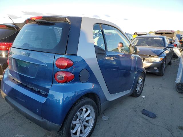 WMEEJ3BAXAK350205 - 2010 SMART FORTWO PURE BLUE photo 3