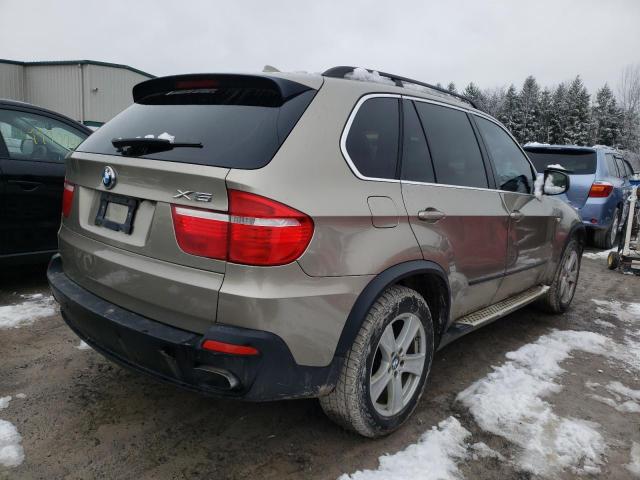 5UXFE83508LZ36422 - 2008 BMW X5 4.8I TAN photo 3