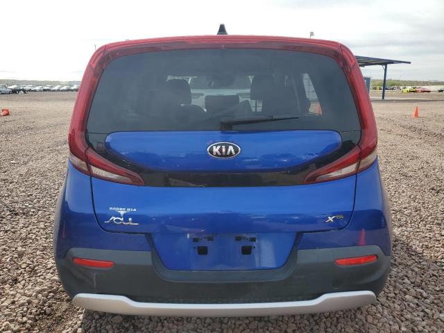 KNDJ23AU7M7129559 - 2021 KIA SOUL LX BLUE photo 6