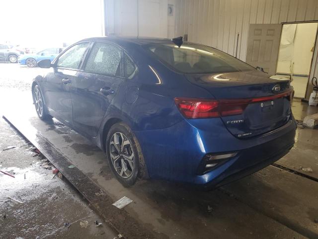 3KPF24AD9ME407065 - 2021 KIA FORTE FE BLUE photo 2