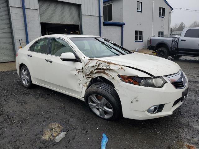 JH4CU2F61BC010450 - 2011 ACURA TSX WHITE photo 4