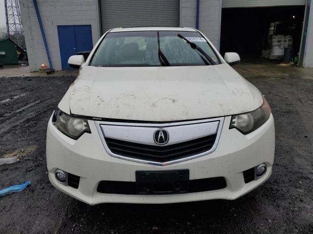 JH4CU2F61BC010450 - 2011 ACURA TSX WHITE photo 5