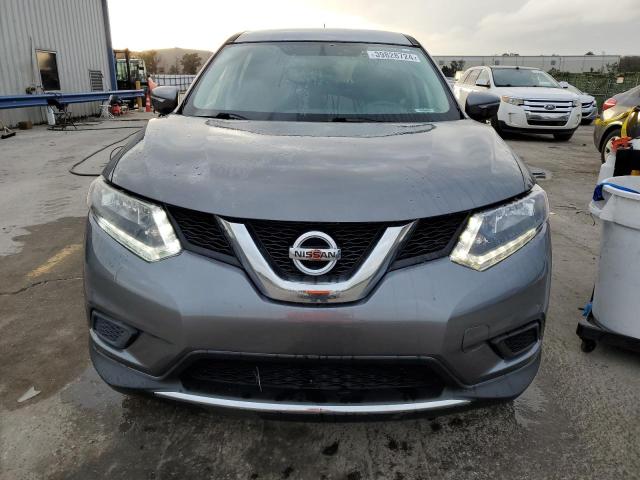 5N1AT2ML0FC869891 - 2015 NISSAN ROGUE S GRAY photo 5