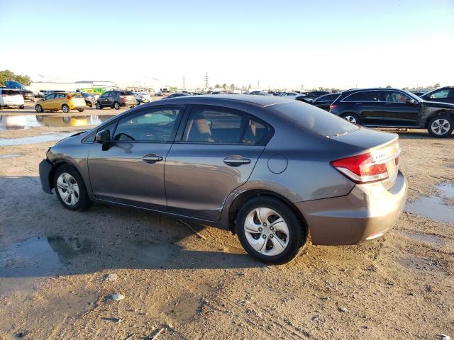 19XFB2F57FE080173 - 2015 HONDA CIVIC LX GRAY photo 2