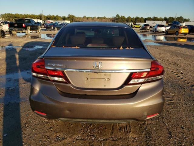 19XFB2F57FE080173 - 2015 HONDA CIVIC LX GRAY photo 6