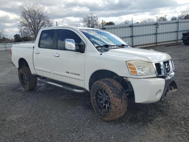 1N6BA07A35N556783 - 2005 NISSAN TITAN XE WHITE photo 4