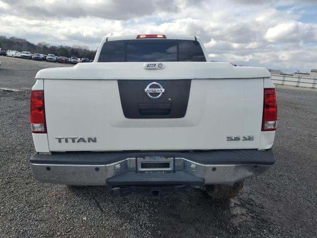 1N6BA07A35N556783 - 2005 NISSAN TITAN XE WHITE photo 6