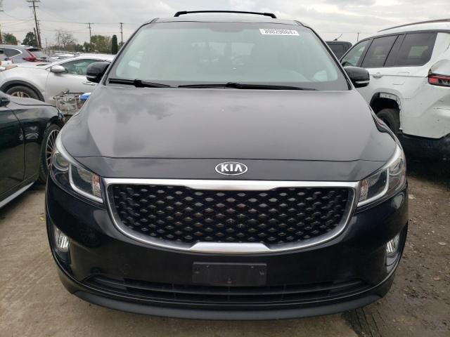 KNDMC5C12G6183516 - 2016 KIA SEDONA EX BLACK photo 5