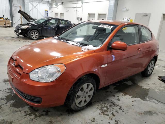 KMHCN3BC7AU166416 - 2010 HYUNDAI ACCENT SE ORANGE photo 1