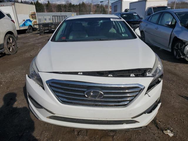 5NPE24AF6GH319765 - 2016 HYUNDAI SONATA SE WHITE photo 5