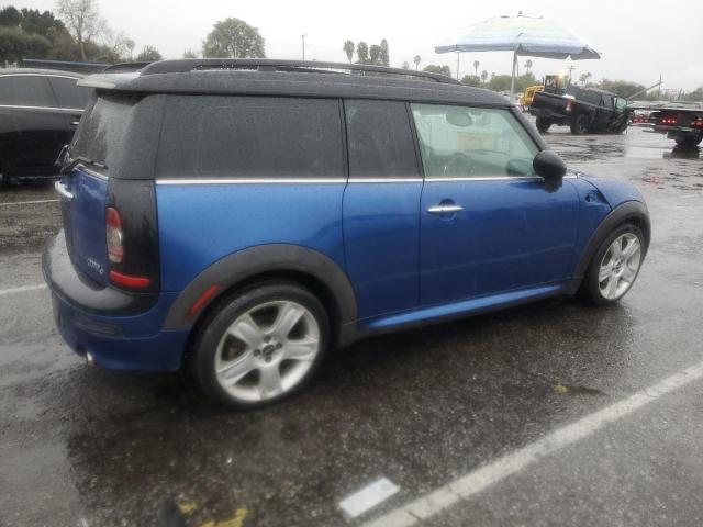 WMWMM33559TP91777 - 2009 MINI COOPER S CLUBMAN BLUE photo 3