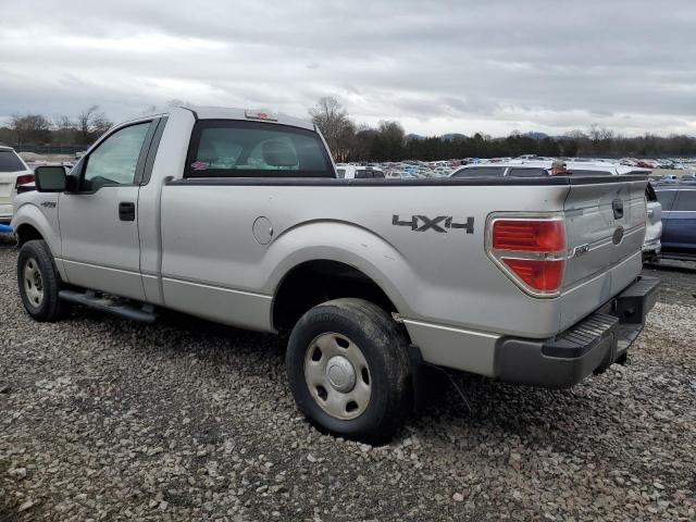 1FTRF14W79KB51431 - 2009 FORD F150 SILVER photo 2