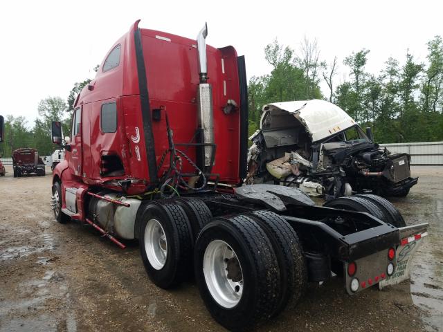 1XP7D49X9AD794841 - 2010 PETERBILT 387 RED photo 3