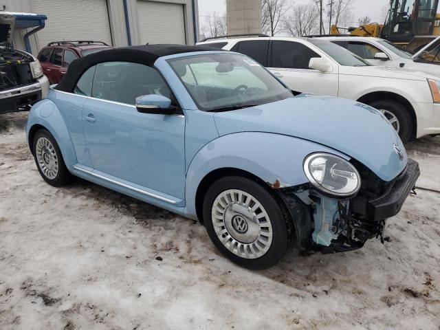 3VW5X7AT0EM803539 - 2014 VOLKSWAGEN BEETLE BLUE photo 4