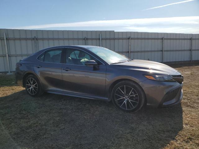 4T1G11AK3PU114204 - 2023 TOYOTA CAMRY SE NIGHT SHADE GRAY photo 4