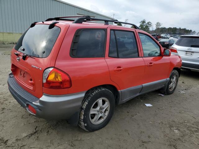 KM8SB12B54U671374 - 2004 HYUNDAI SANTA FE GL RED photo 3