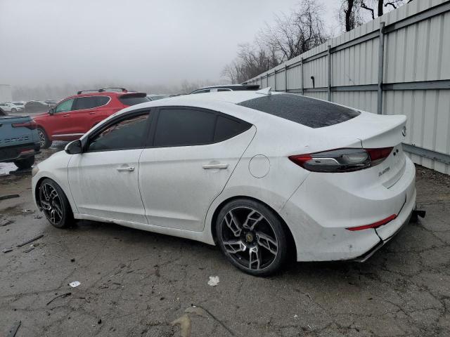 5NPD84LF1HH007524 - 2017 HYUNDAI ELANTRA SE WHITE photo 2