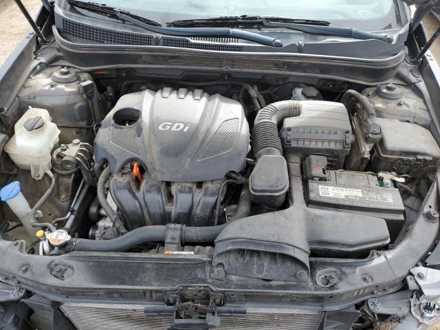 5NPEB4AC9EH902754 - 2014 HYUNDAI SONATA GLS GRAY photo 11