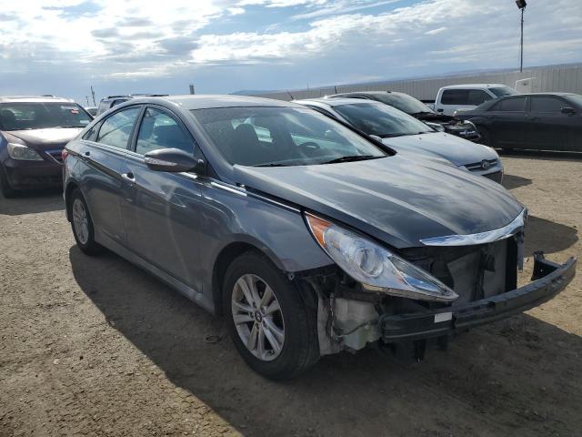 5NPEB4AC9EH902754 - 2014 HYUNDAI SONATA GLS GRAY photo 4