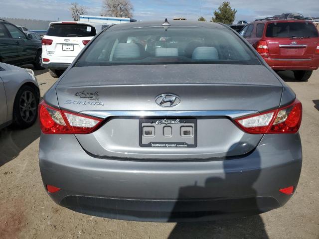 5NPEB4AC9EH902754 - 2014 HYUNDAI SONATA GLS GRAY photo 6