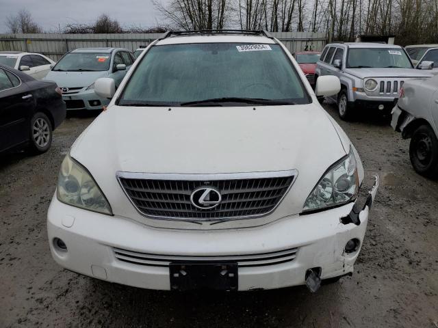 JTJHW31U360004585 - 2006 LEXUS RX 400 WHITE photo 5