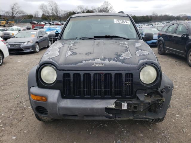 1J4GL48K72W349699 - 2002 JEEP LIBERTY SPORT BLACK photo 5