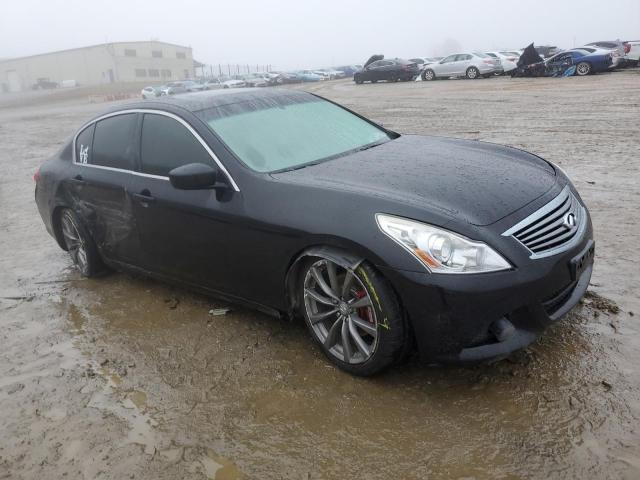 JN1CV6AP0DM711809 - 2013 INFINITI G37 BASE BLACK photo 4