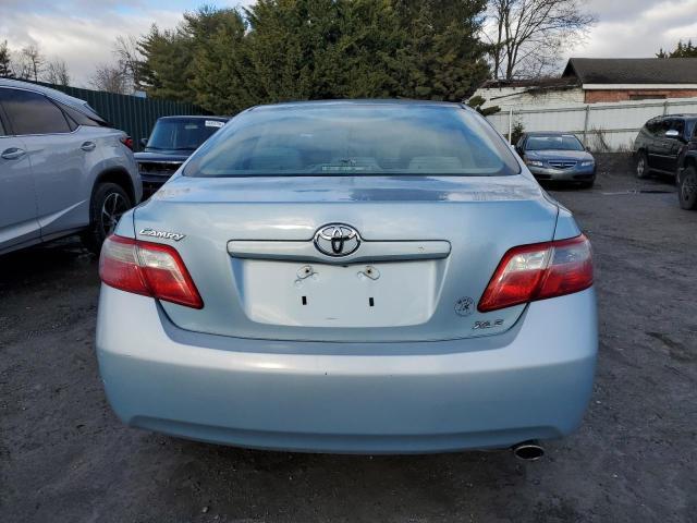 4T1BE46K97U632505 - 2007 TOYOTA CAMRY CE BLUE photo 6