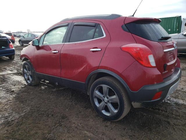 KL4CJBSB6DB102928 - 2013 BUICK ENCORE CONVENIENCE RED photo 2