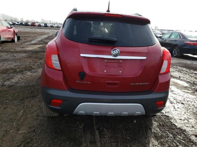 KL4CJBSB6DB102928 - 2013 BUICK ENCORE CONVENIENCE RED photo 6