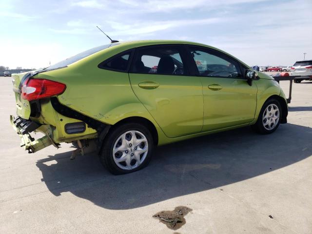 3FADP4BJ9DM185104 - 2013 FORD FIESTA SE GREEN photo 3