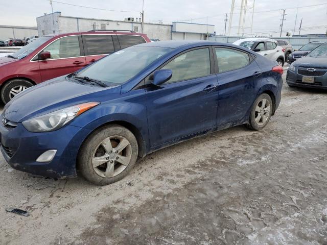 KMHDH4AE4DU616659 - 2013 HYUNDAI ELANTRA GLS BLUE photo 1