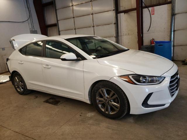 5NPD84LF3HH017990 - 2017 HYUNDAI ELANTRA SE WHITE photo 4