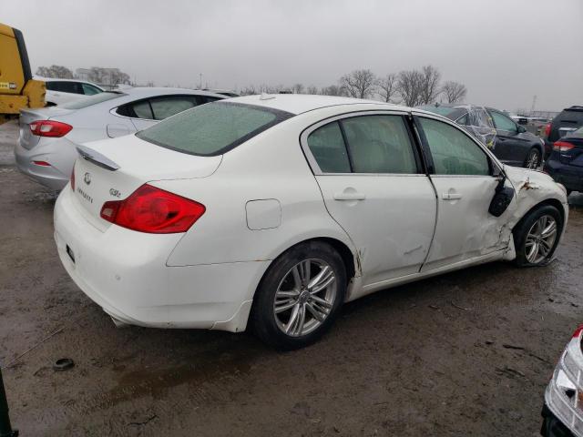 JN1CV6AR1CM976058 - 2012 INFINITI G37 WHITE photo 3