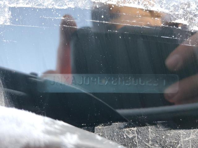 JNKAJ09EX8M306237 - 2008 INFINITI EX35 BASE Մոխրագույն լուսանկար 12