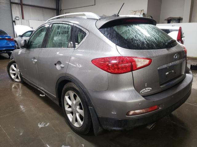 JNKAJ09EX8M306237 - 2008 INFINITI EX35 BASE GRAY photo 2