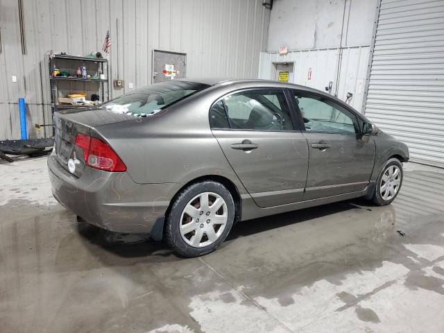 2HGFA16517H311606 - 2007 HONDA CIVIC LX TAN photo 3