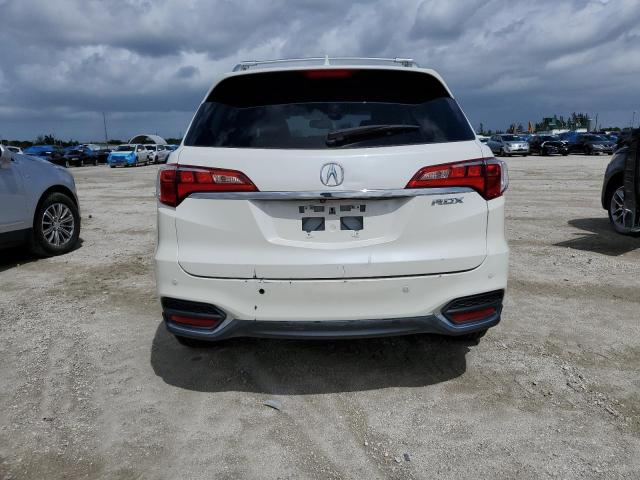 5J8TB3H70HL000277 - 2017 ACURA RDX ADVANCE WHITE photo 6